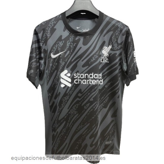 Nuevo Tailandia Camiseta Portero Liverpool 24/25 Negro Baratas